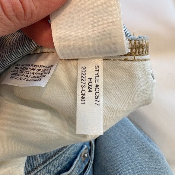 JCrew High Rise Slim Wide Jean in 1996 Semi-Stretch - Picture 3 of 6